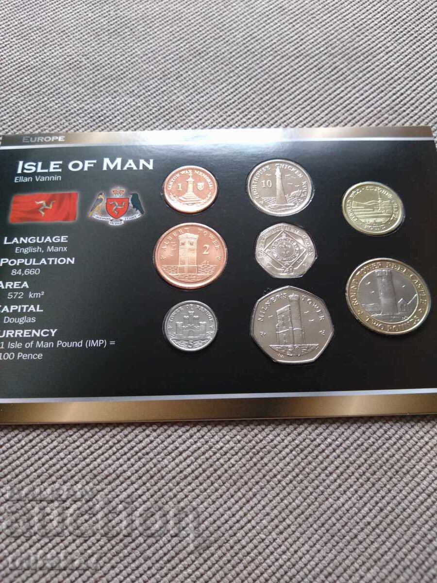 Set monede Insula Man