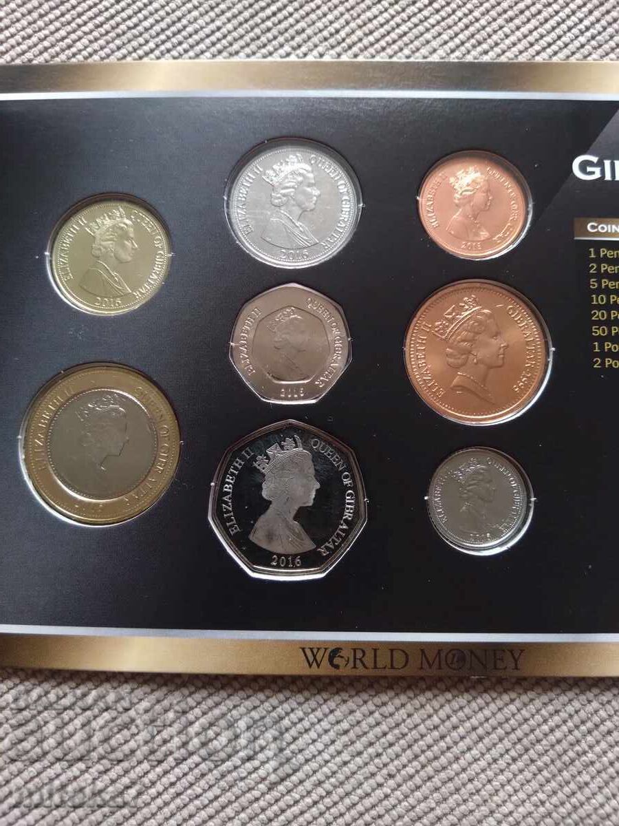Licitație Set monede Gibraltar
