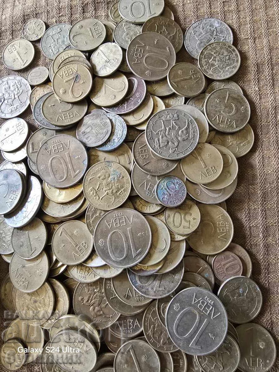 Licitație 185 buc. Monede bulgărești de cenți. Lichidare. BZC. Vizualizați