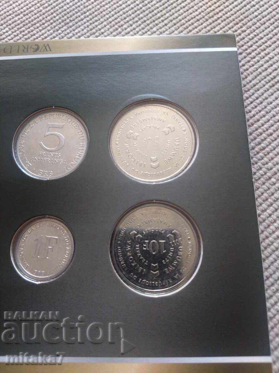 Livrarea Set monede Burundi