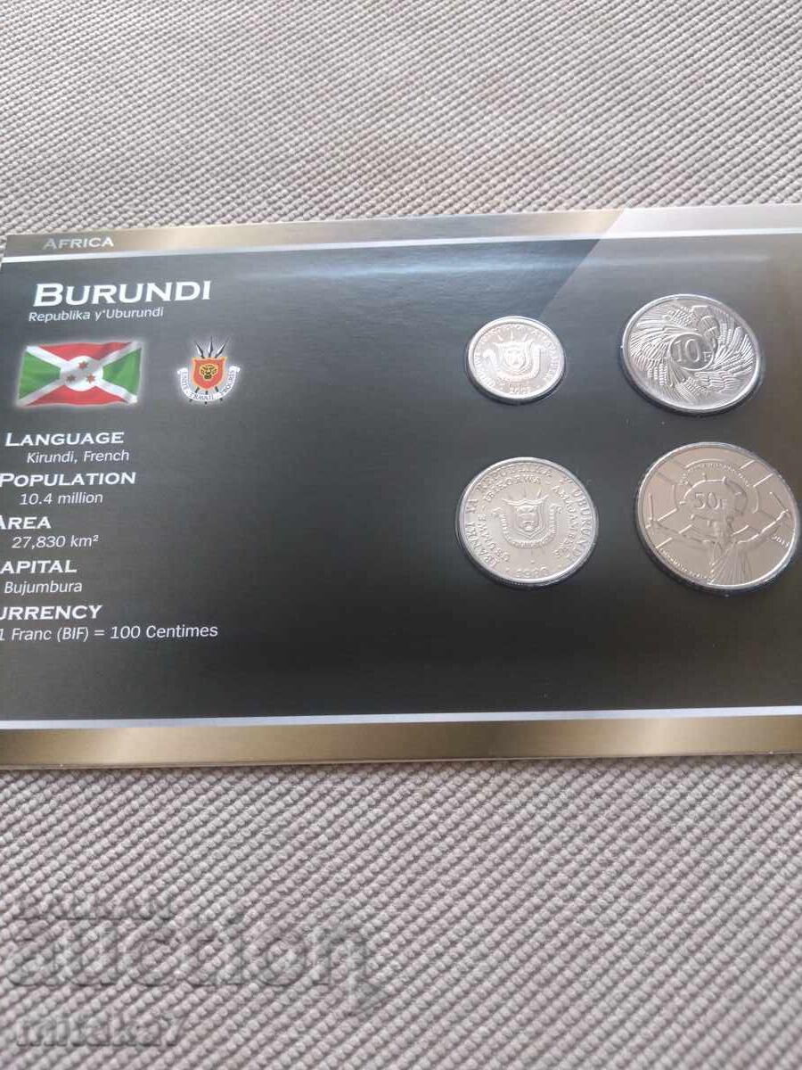 Set monede Burundi