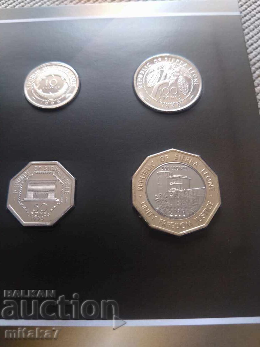 Σετ νομισμάτων Sierra Leone με τιμή € 8.50 | 16.62 BGN