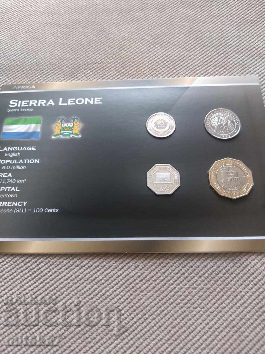Σετ νομισμάτων Sierra Leone