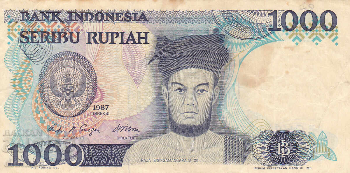 dioman - INDONEZIA - 1000 RUPIAH - 1987