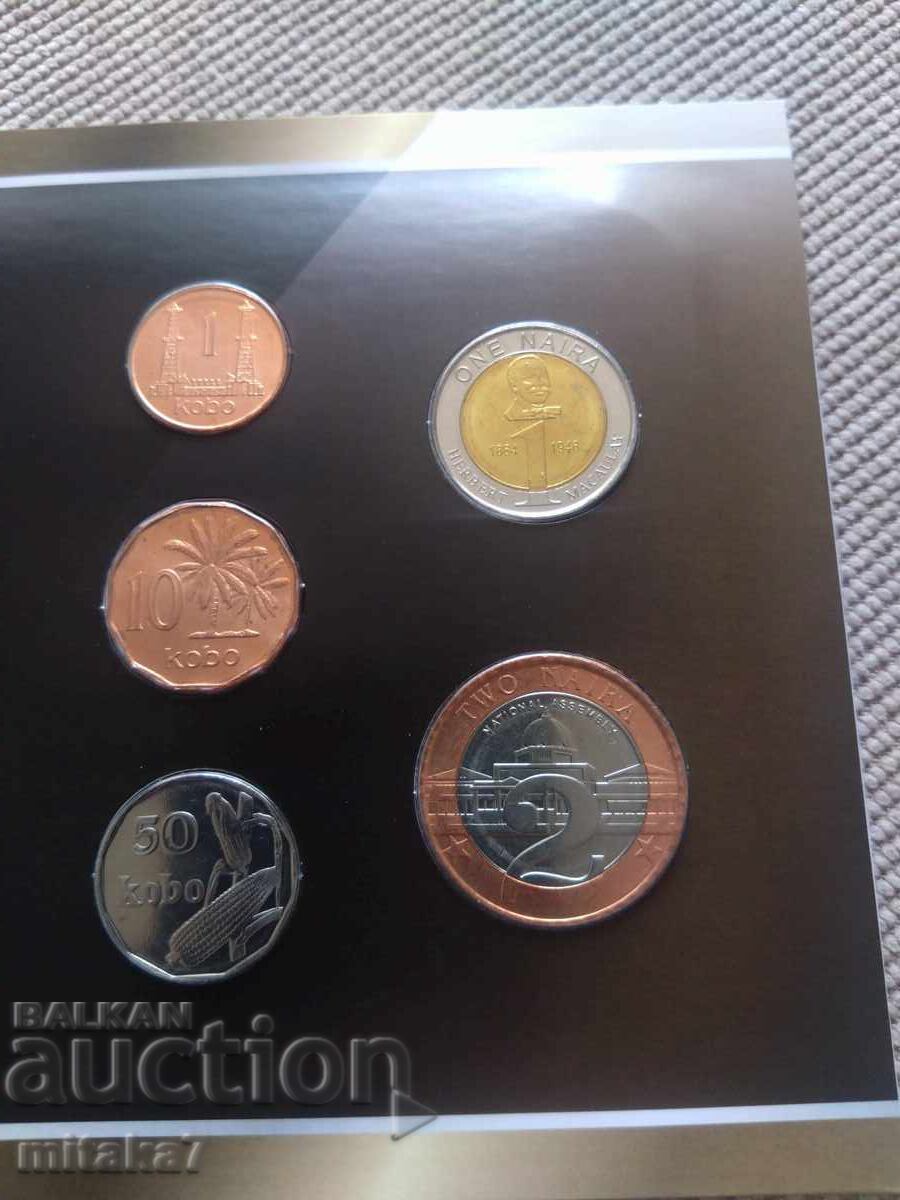 Set monede Nigeria cu preț € 14.00 | 27.38 BGN