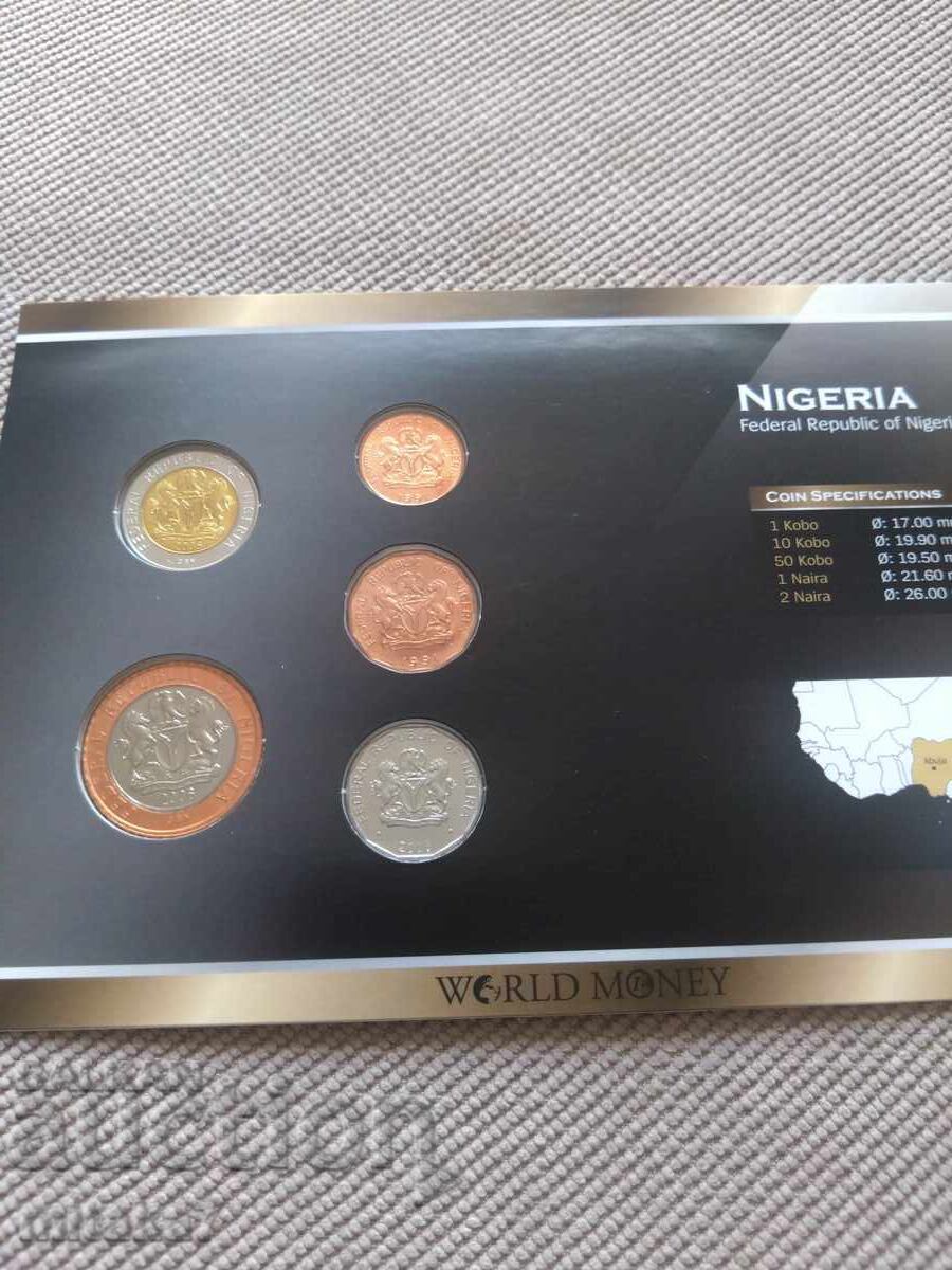 Licitație Set monede Nigeria