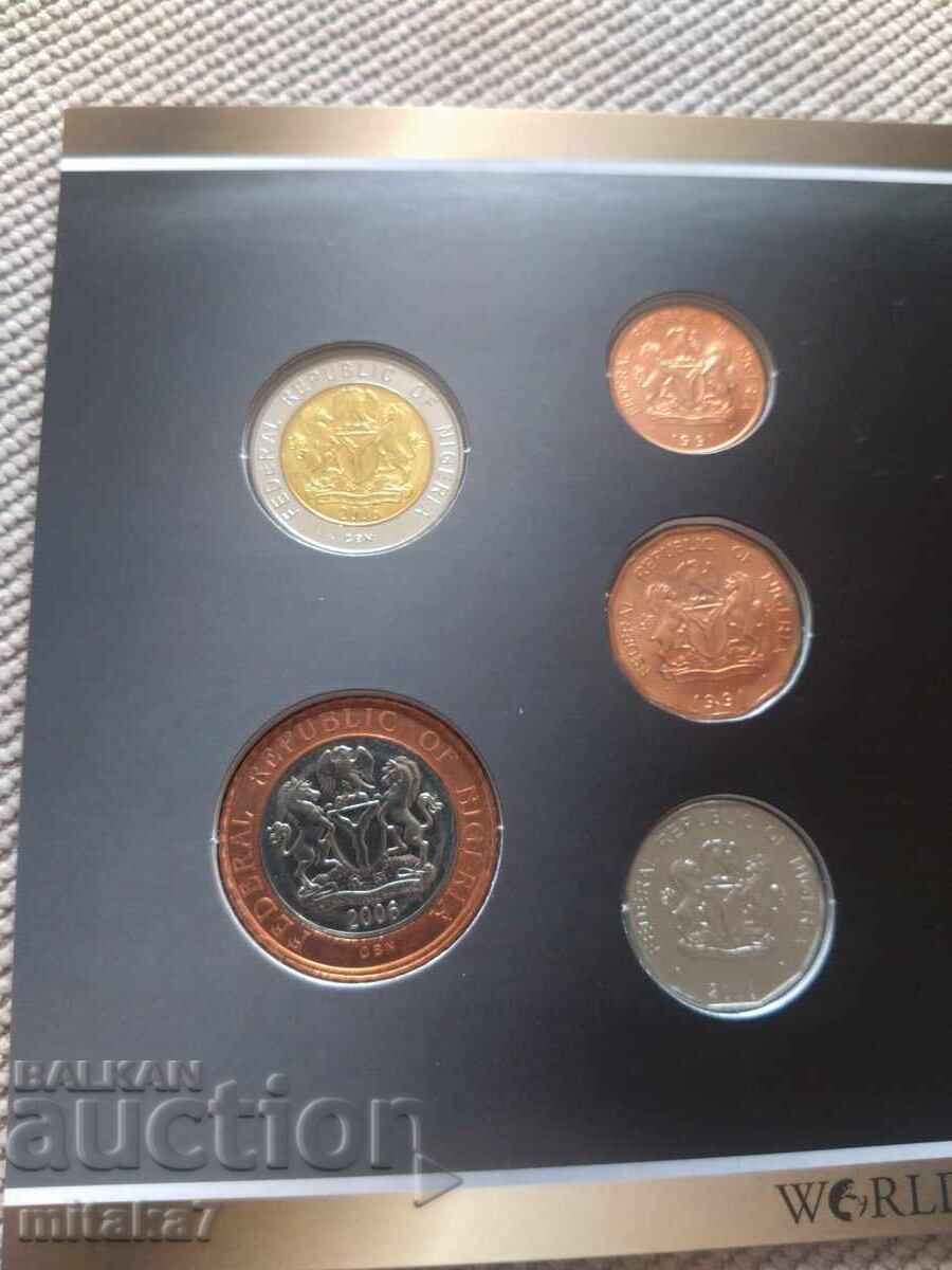 Livrarea Set monede Nigeria