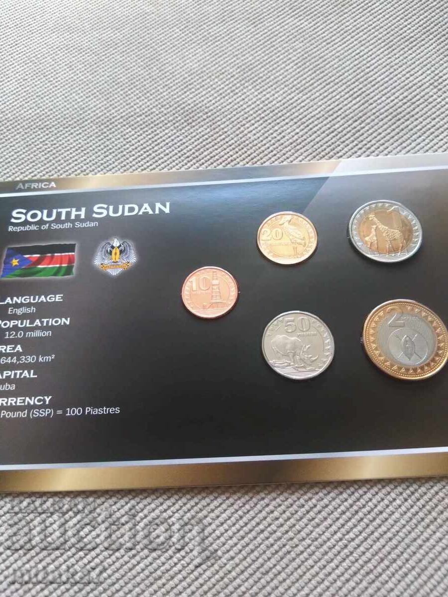 Set monede Sudanul de Sud