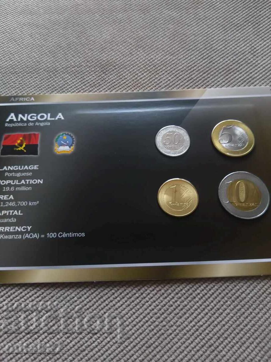 Set monede Angola