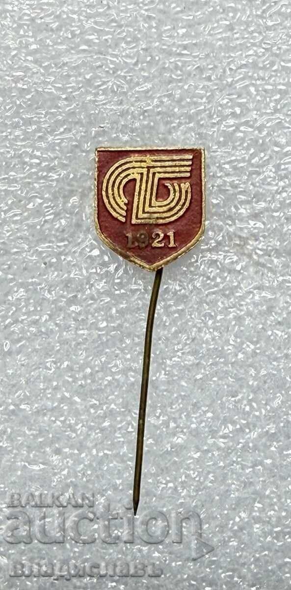 insignă veche fotbal BOTEV VRATSA 1921