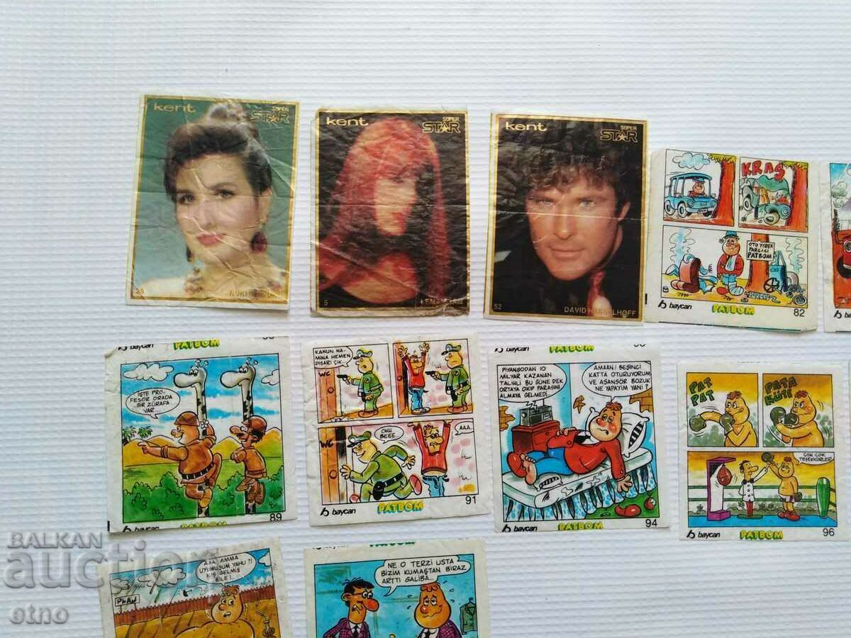 14 buc. POZE SOCIAL GUM cu preț € 0.01 | 0.02 BGN