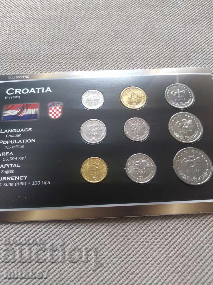 Сет монети Хърватия