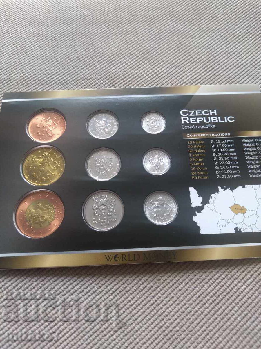 Auction  Czech Republic coin set