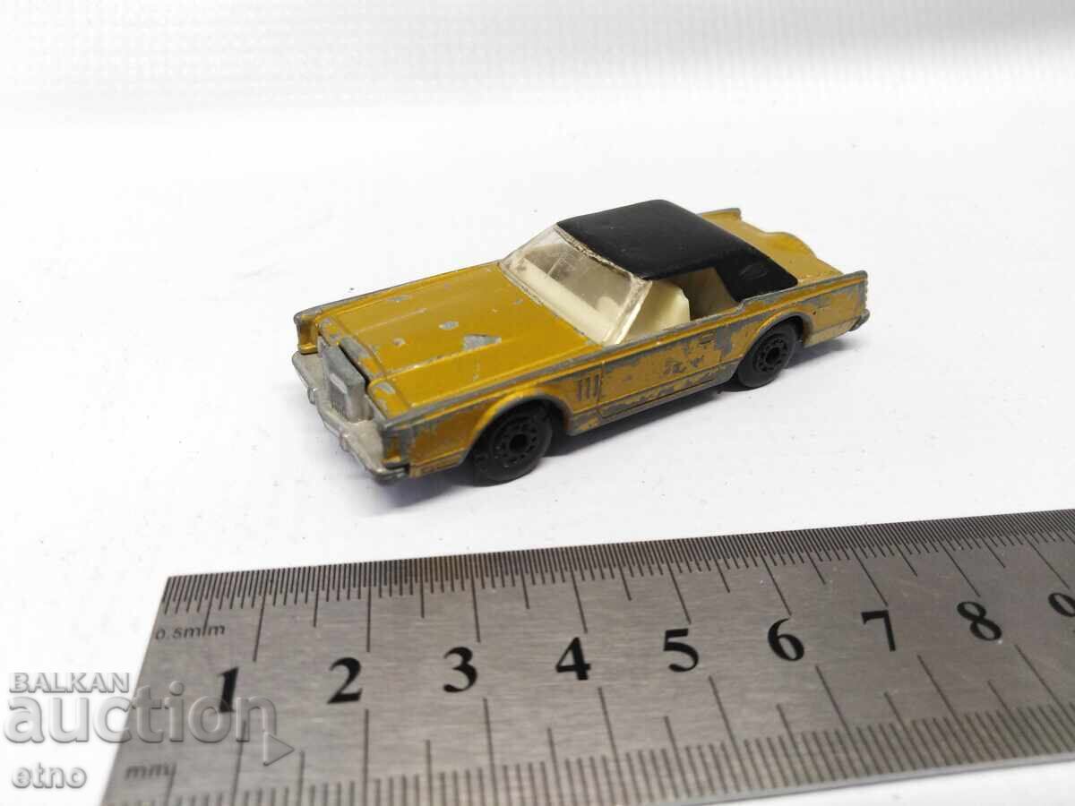 1979, LINCOLN CONTINENTAL, MATCHBOX BULGARIA toy, toys