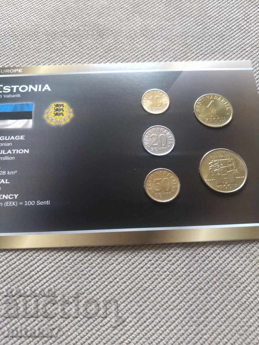 Set de monede Estonia