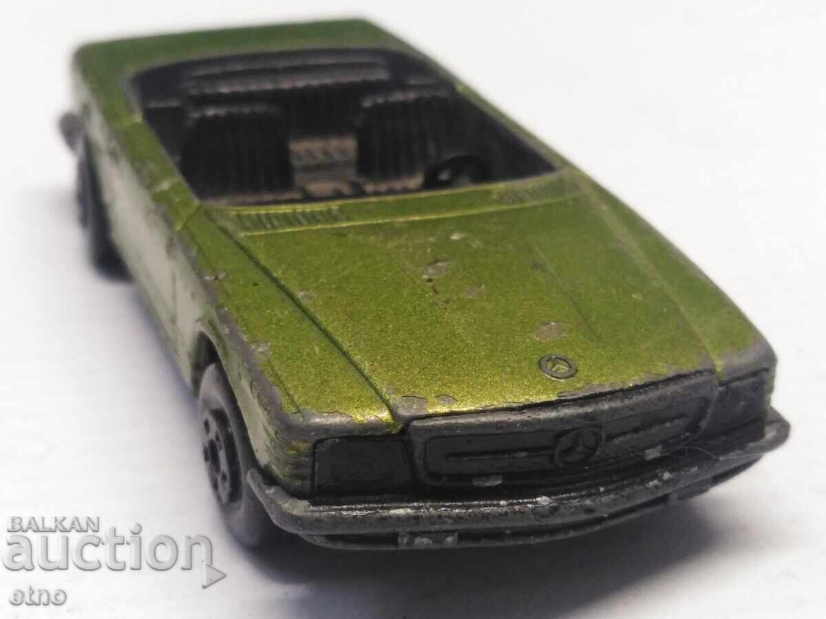 Livrarea 1973 MERCEDES 350 SEL , CUTIA DE chibrituri BULGARIA jucărie, jucării