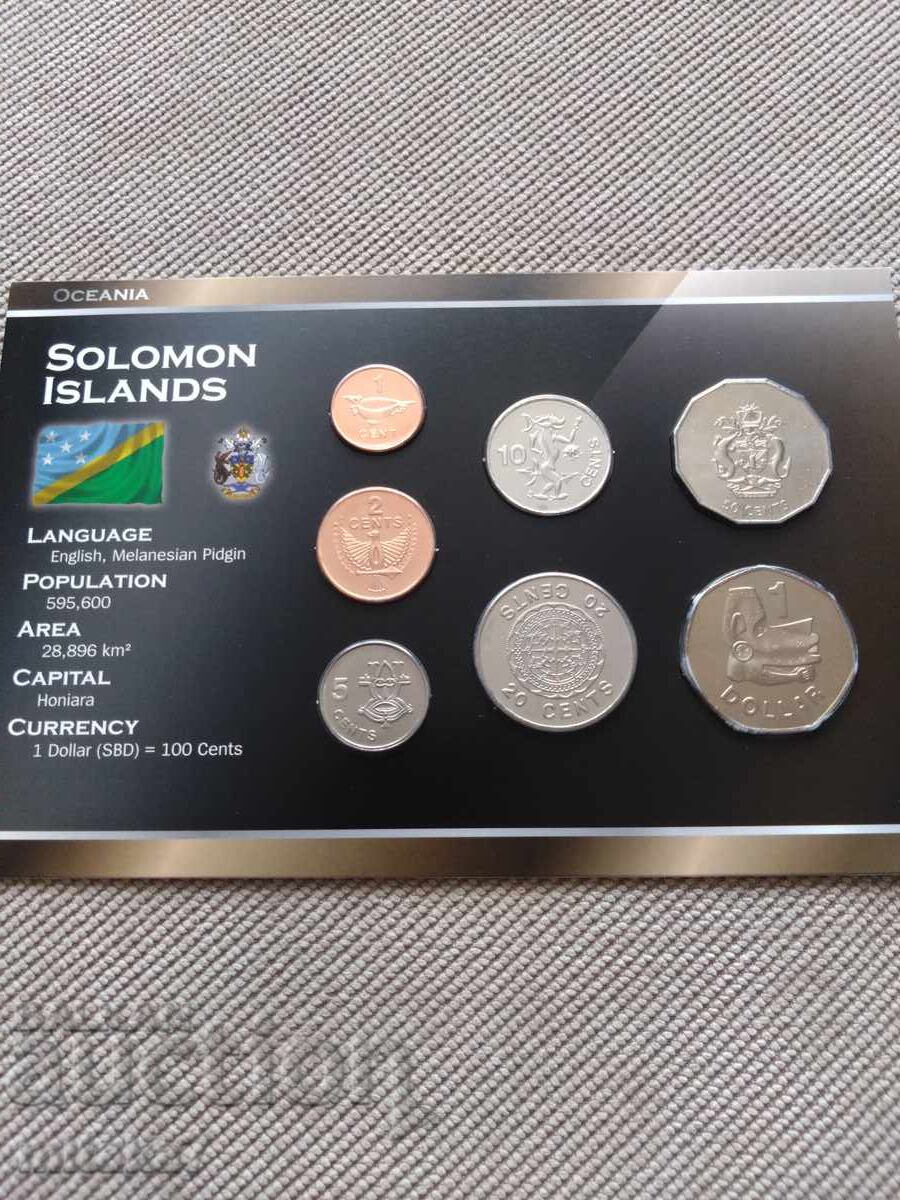 Setul de monede din Insulele Solomon Setul de monede din Insulele Solomon