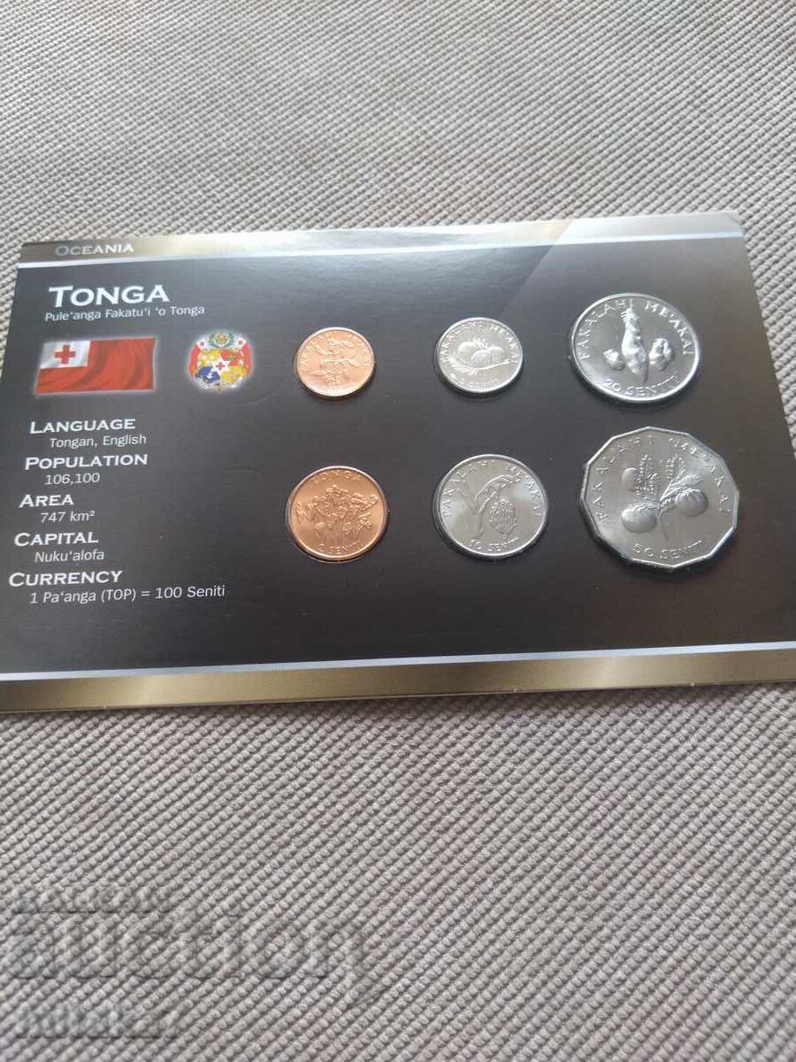 Tonga coin set