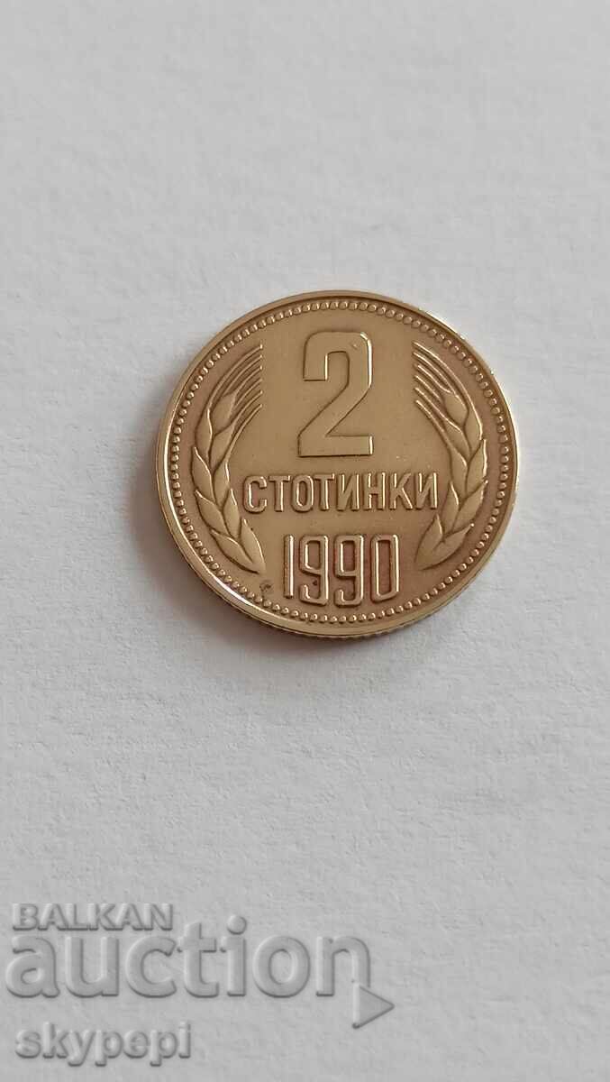 2 cenți 1990