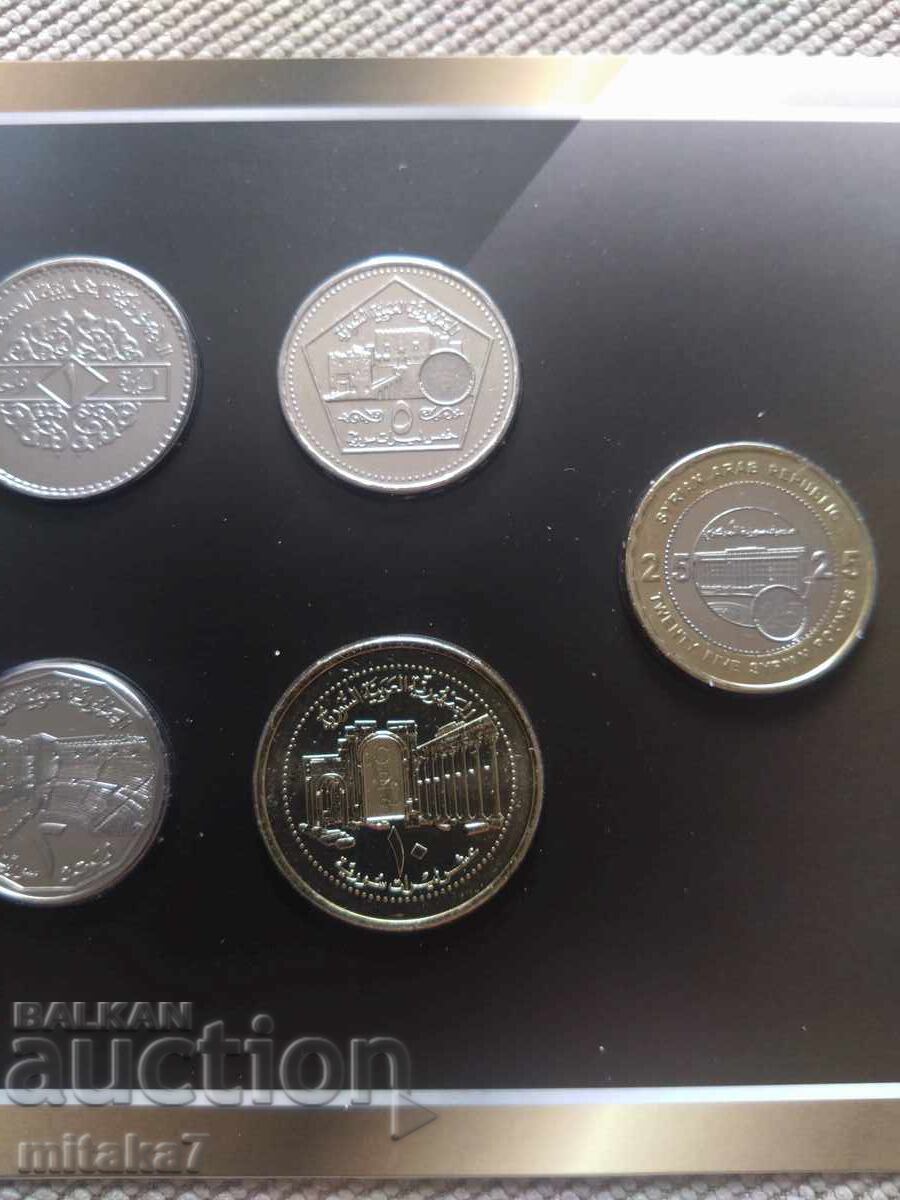 Σετ νομισμάτων Συρίας με τιμή € 8.50 | 16.62 BGN Σετ νομισμάτων Συρίας με τιμή € 8.50 | 16.62 BGN