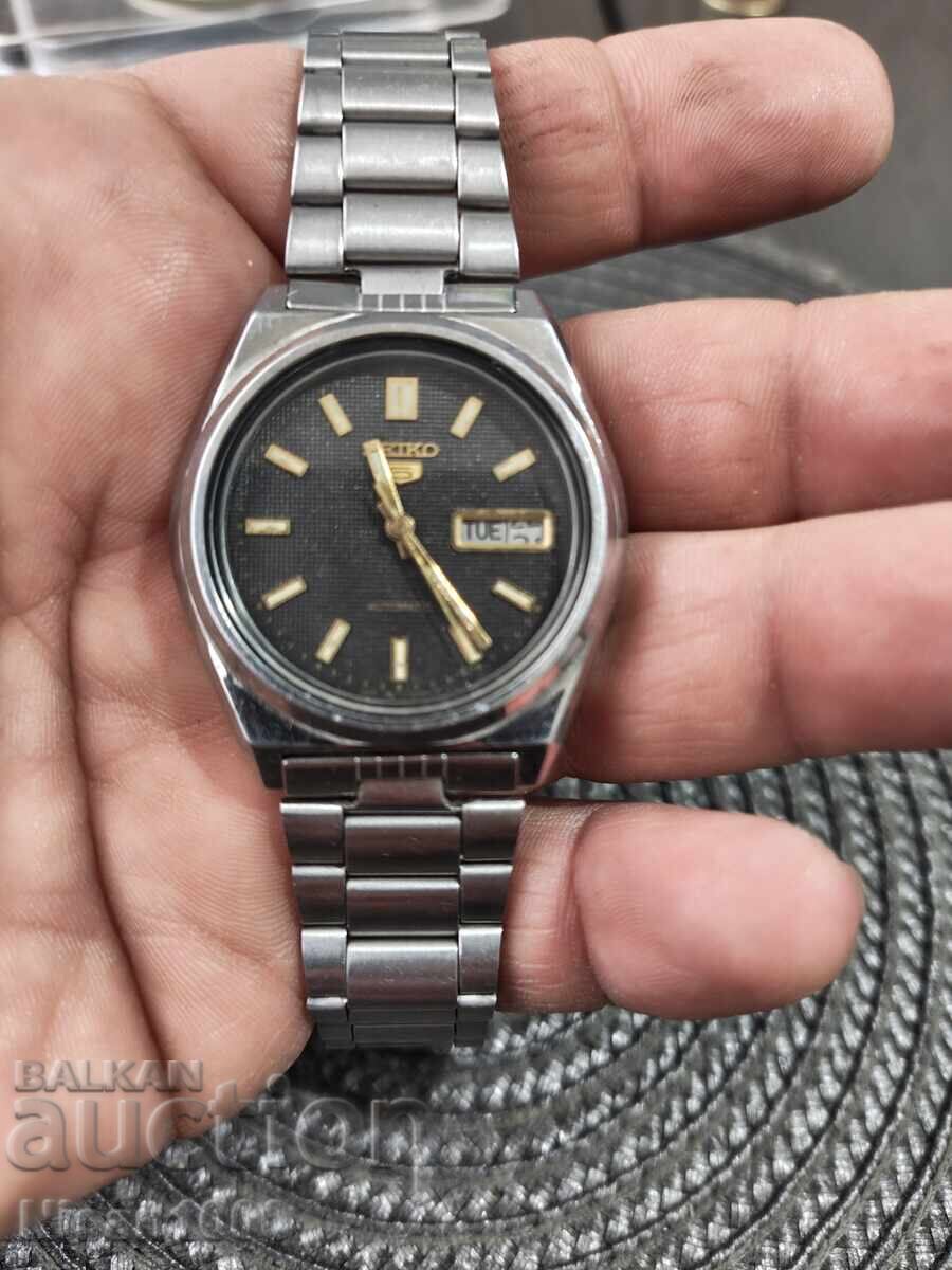 Παράδοση Ρολόι SEIKO 5. 17 κοσμήματα