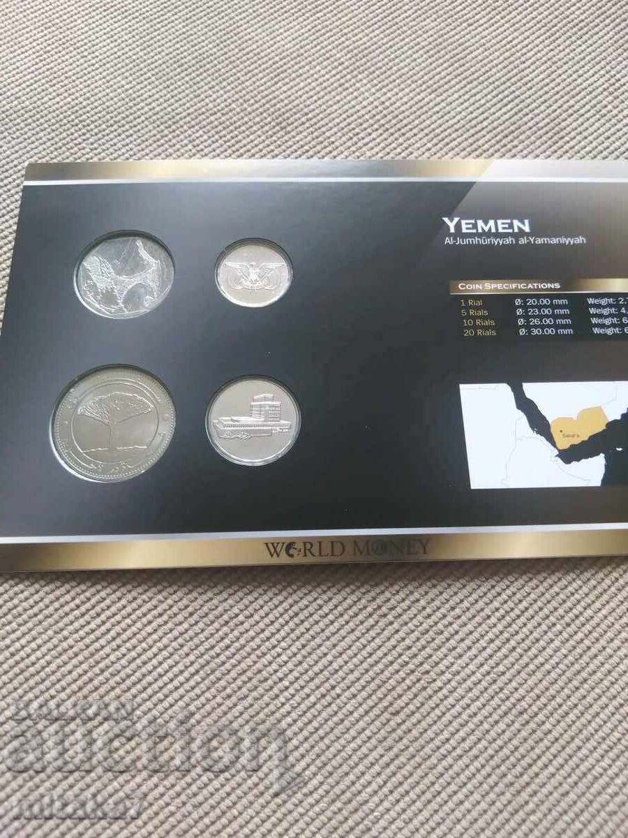 Licitație Set monede Yemen Licitație Set monede Yemen