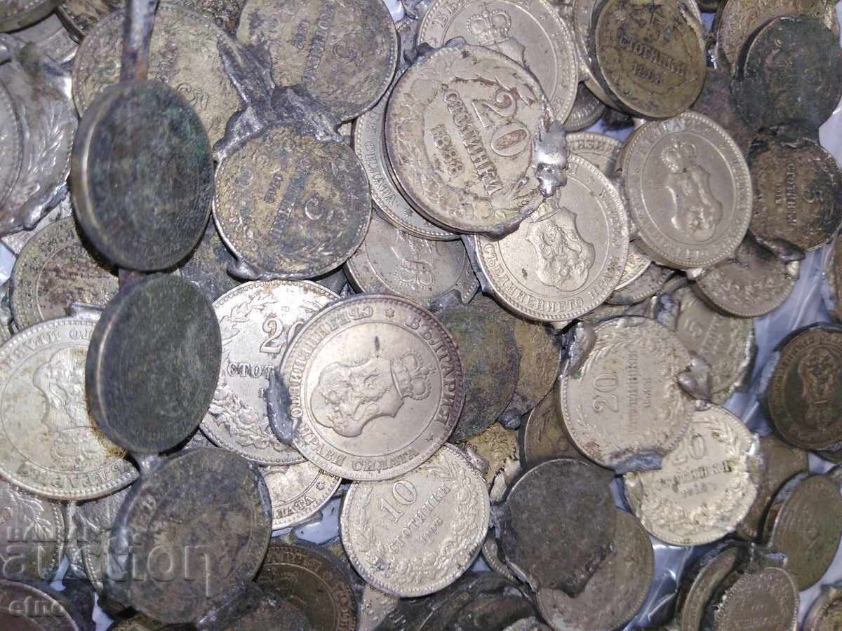 1888-1913 g. REGATUL BULGARIEI monede, monedă, lev, leva - 5
