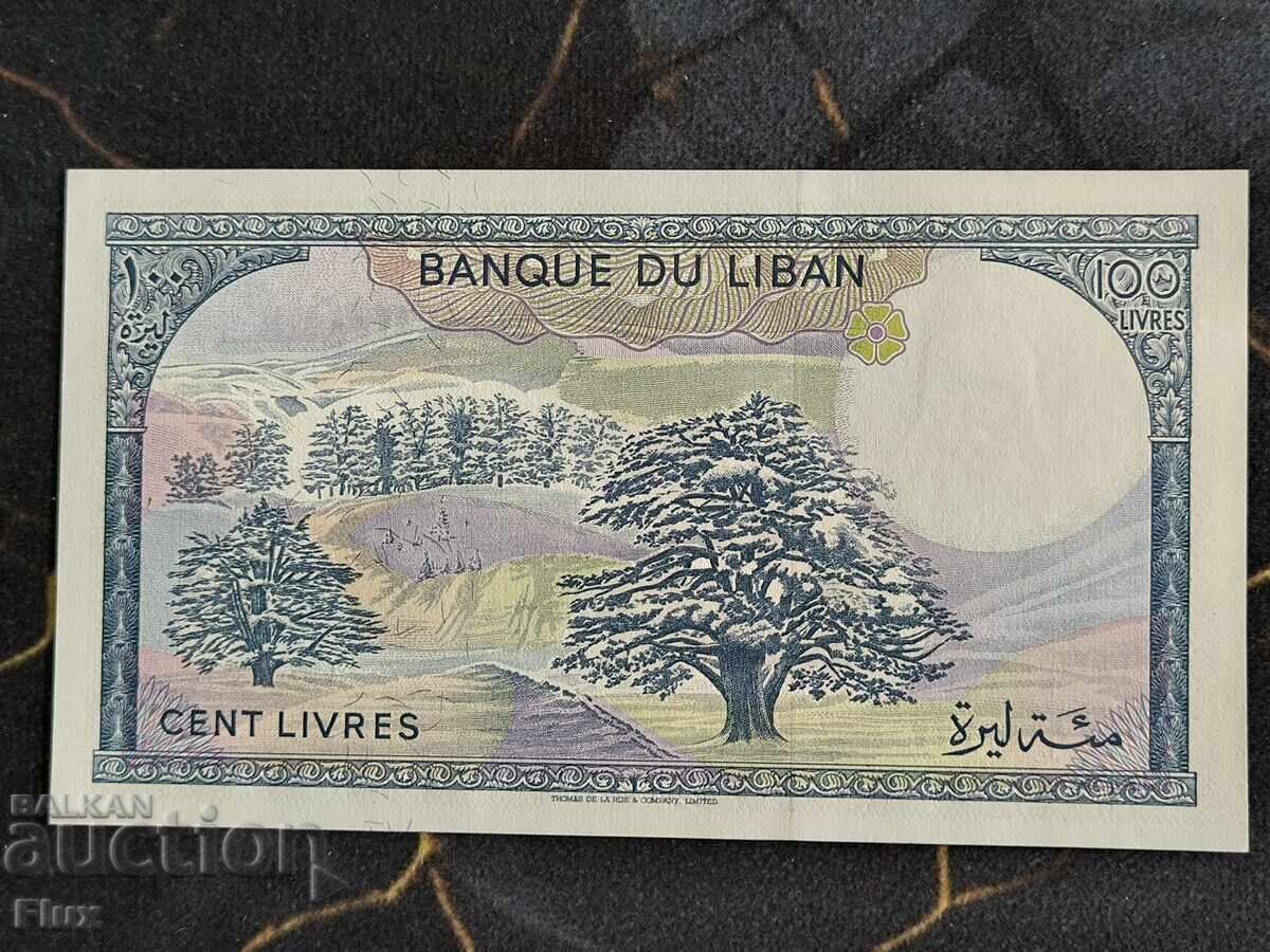 Bancnotă - Liban - 100 livres UNC | 1988 cu preț € 6.00 | 11.74 BGN