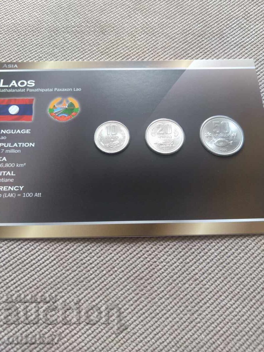 Set monede Laos