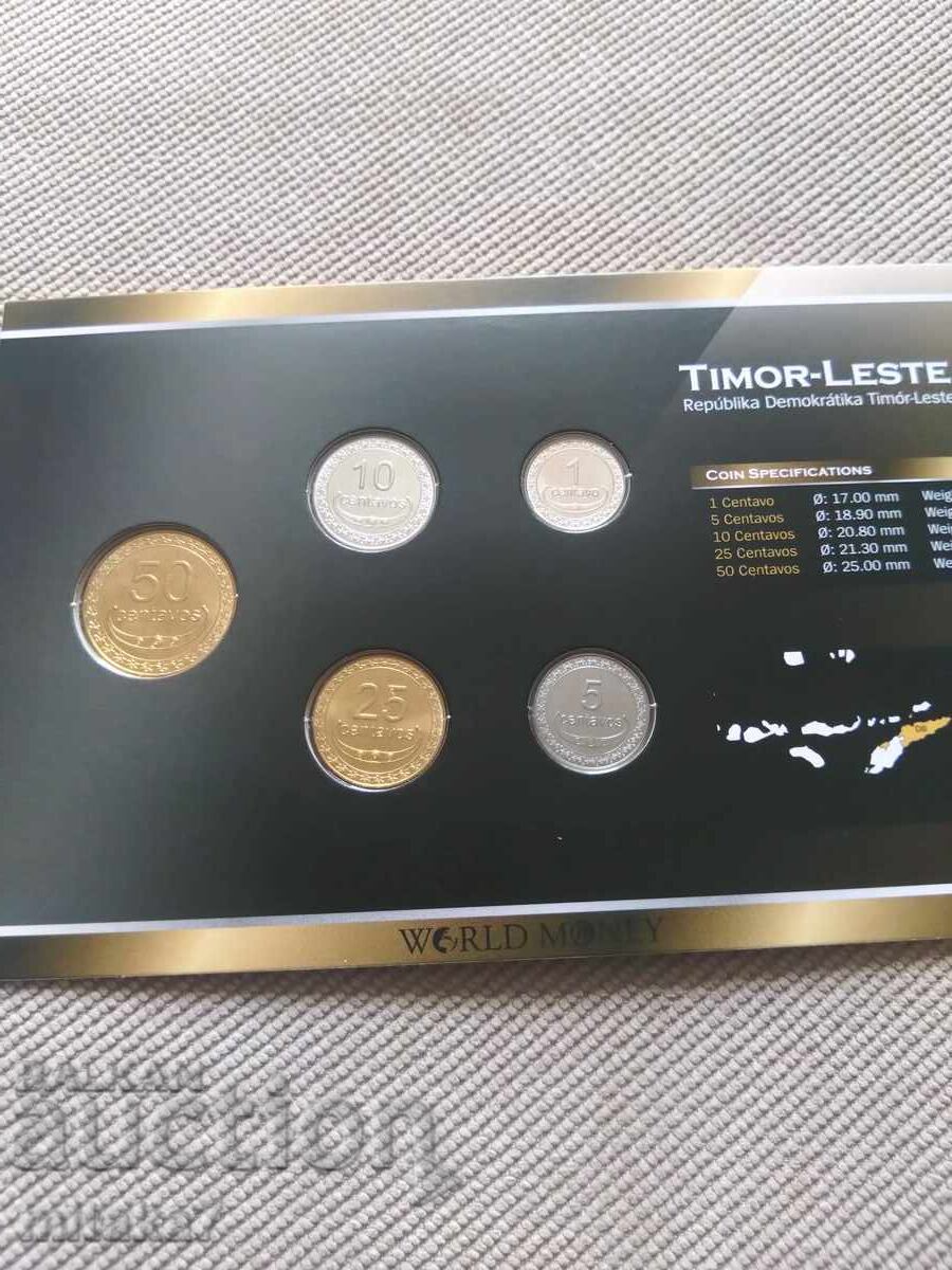 Σετ νομισμάτων του Ανατολικού Τιμόρ με τιμή € 16.50 | 32.27 BGN