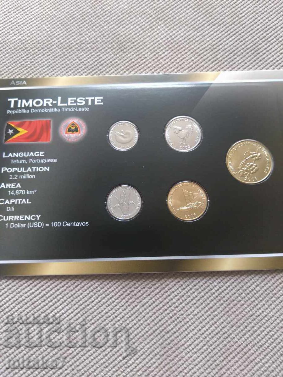 Σετ νομισμάτων του Ανατολικού Τιμόρ
