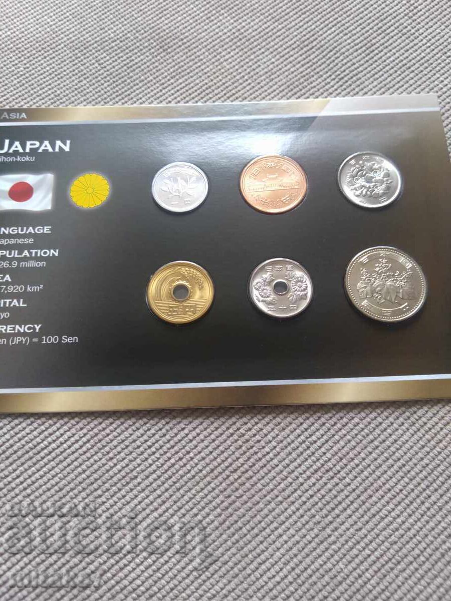 Set monede Japonia
