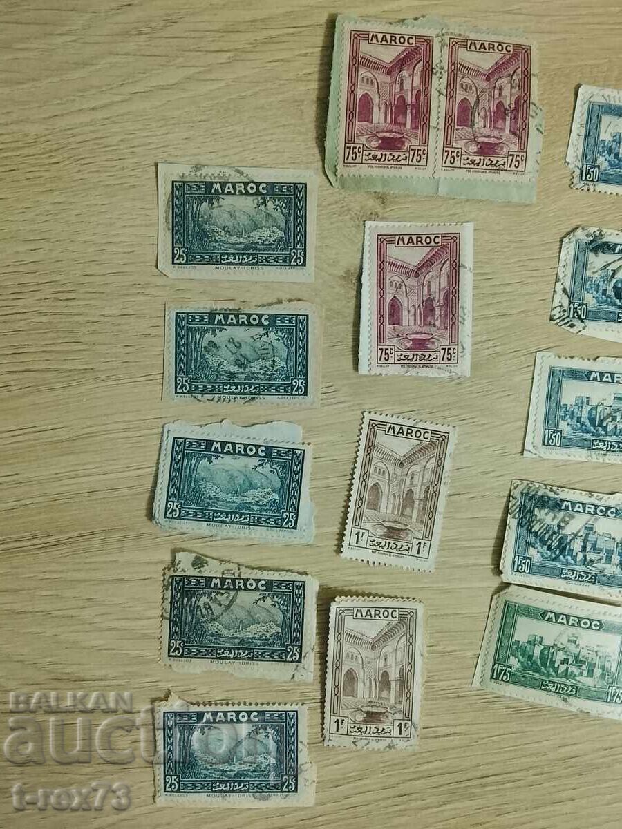 Livrarea Lot timbre Maroc