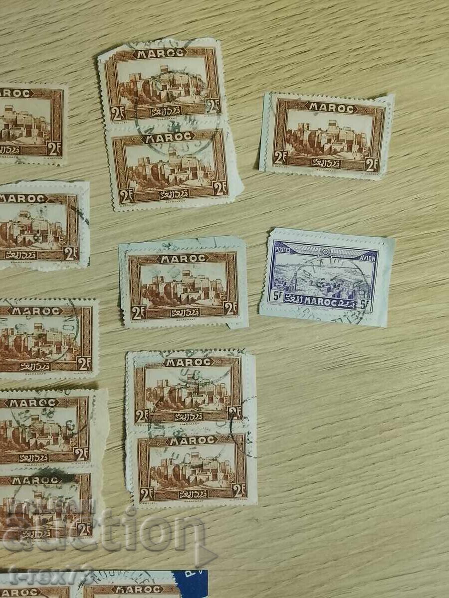 Lot timbre Maroc - 6