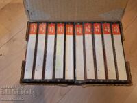 Casete audio 10 buc la cutie
