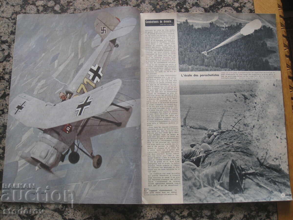 Revista Signal. Nr. 4 / 1944. Signal francez 4 / 1944 cu preț € 25.00 | 48.90 BGN