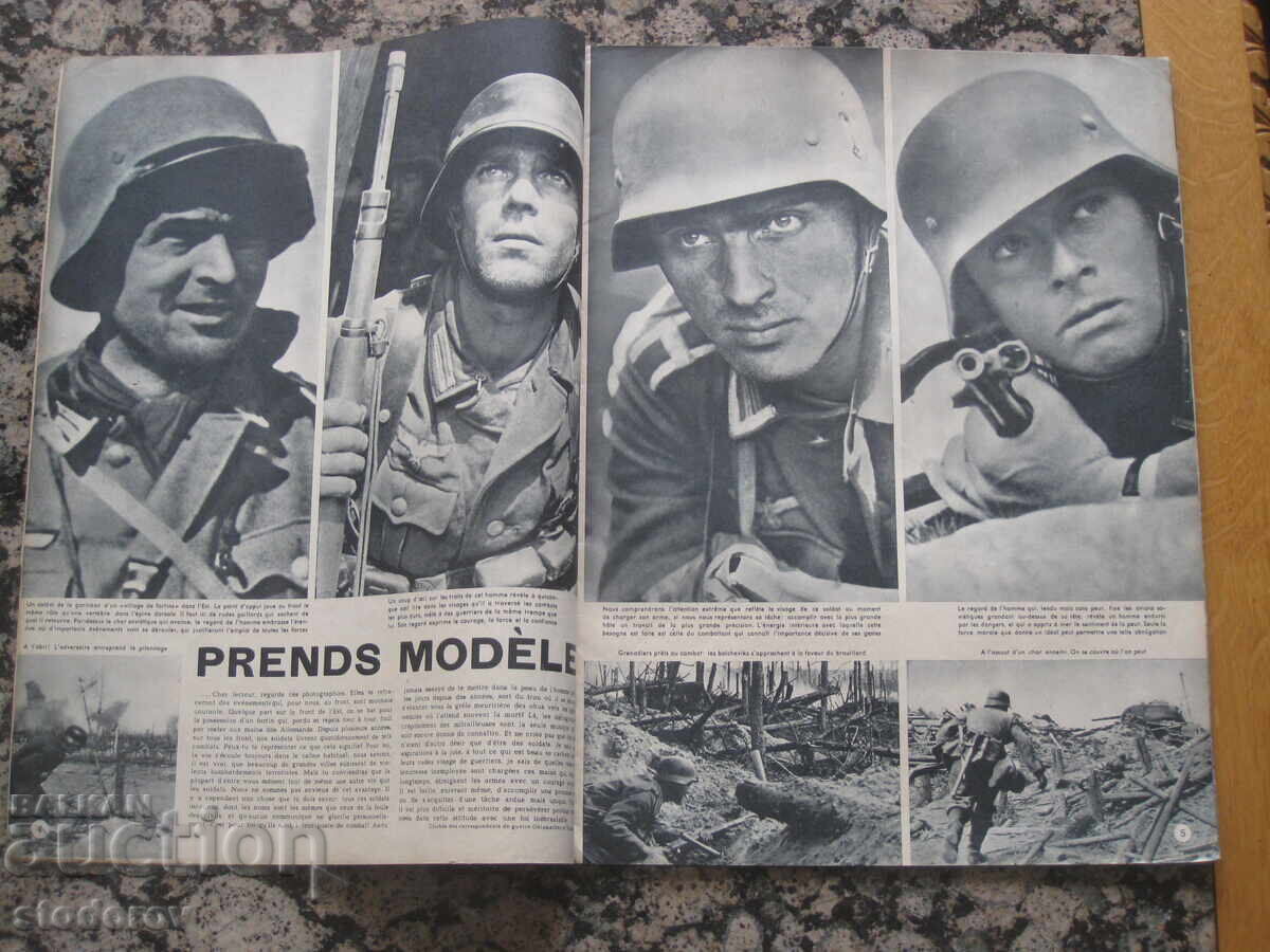 Revista Signal. Nr. 5 / 1944. Signal francez 5 / 1944 cu preț € 25.00 | 48.90 BGN