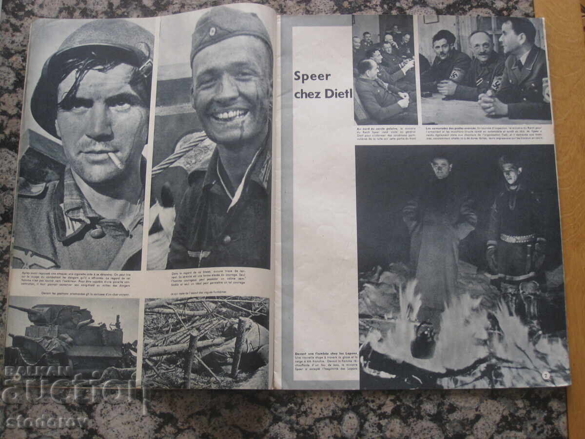 Licitație Revista Signal. Nr. 5 / 1944. Signal francez 5 / 1944