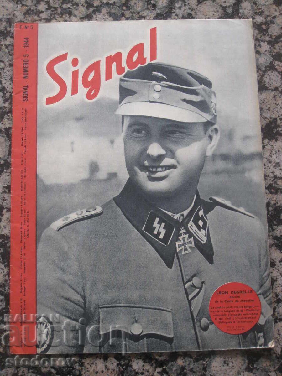 Revista Signal. Nr. 5 / 1944. Signal francez 5 / 1944