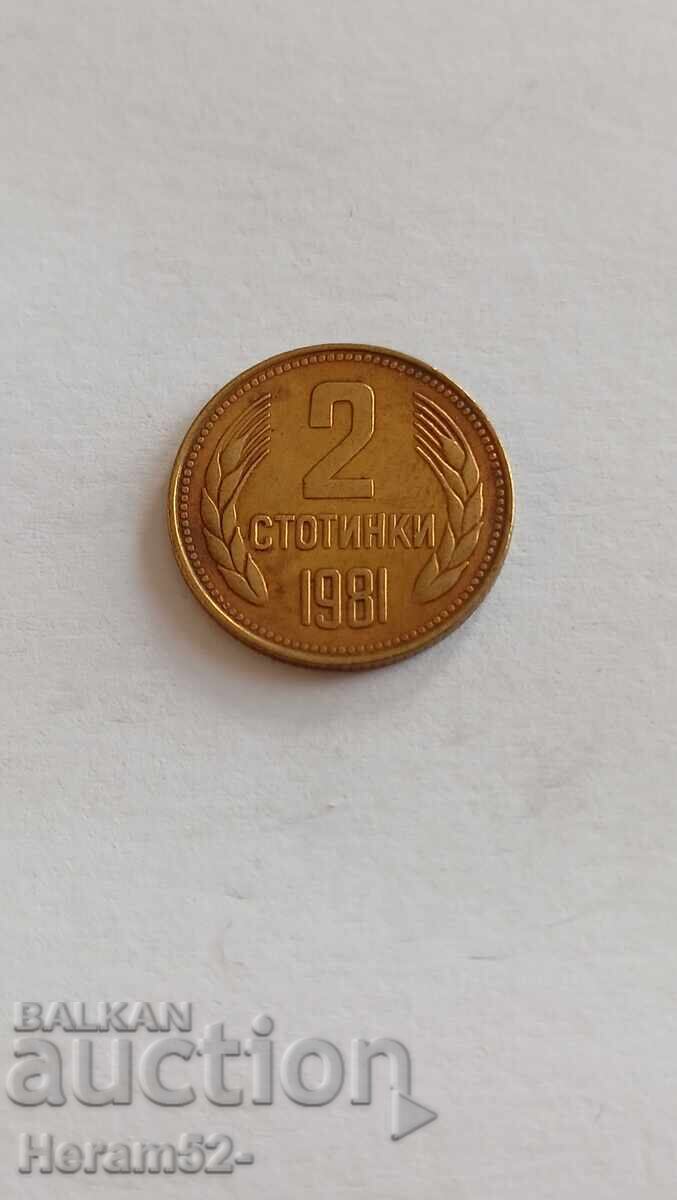 2 cenți 1981