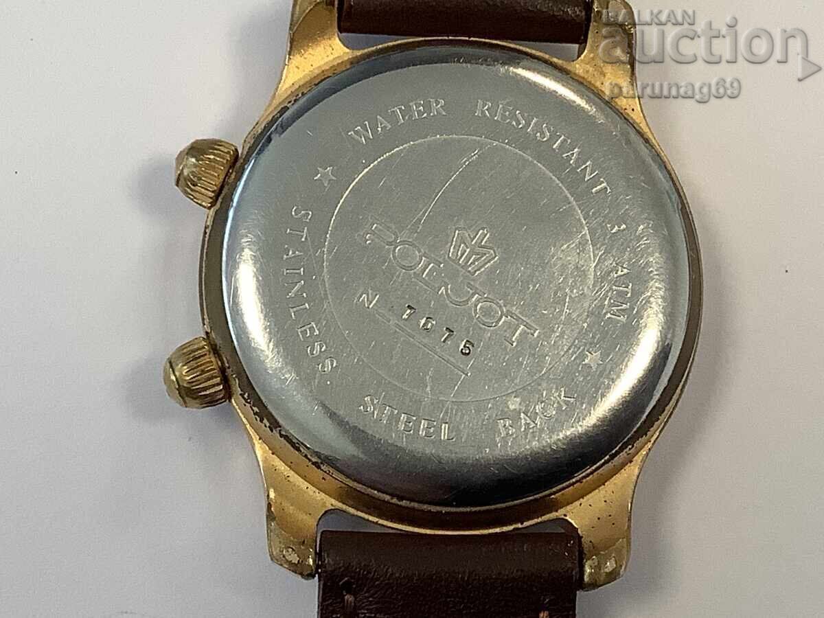 Ceas vintage URSS (POLJOT) ALARMĂ 18 rubine cu preț € 50.00 | 97.79 BGN