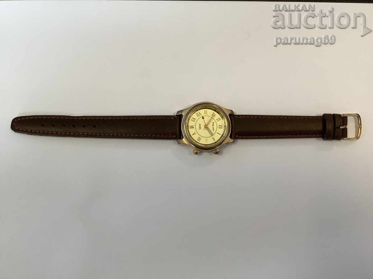 Παράδοση Vintage ρολόι ΕΣΣΔ (POLJOT) ΠΟΛΕΤ με ξυπνητήρι 18 jewels