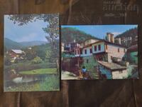 2 cărți poștale - orașul Smolyan BZT de la 1 cent