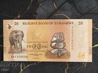 Bancnotă - Zimbabwe - 20 ZiG UNC | 2026