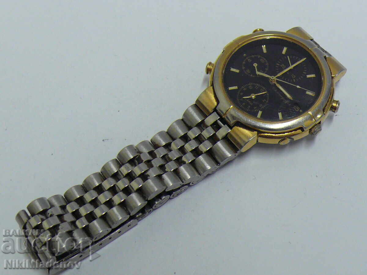 Ανδρικό ρολόι χειρός SEIKO Chronograph, μη λειτουργικό με τιμή € 19.99 | 39.10 BGN