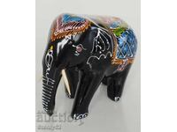 Elefant indian din lemn 8/6 cm