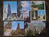 5 postcards - Memorial Temple and Park Museum - Shipka from 1 cent