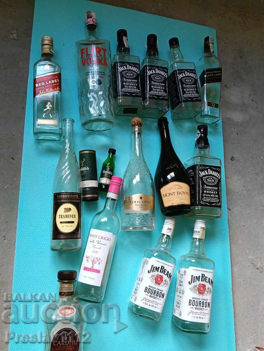 Auction  Super Lot 15 Alcohol Bottles