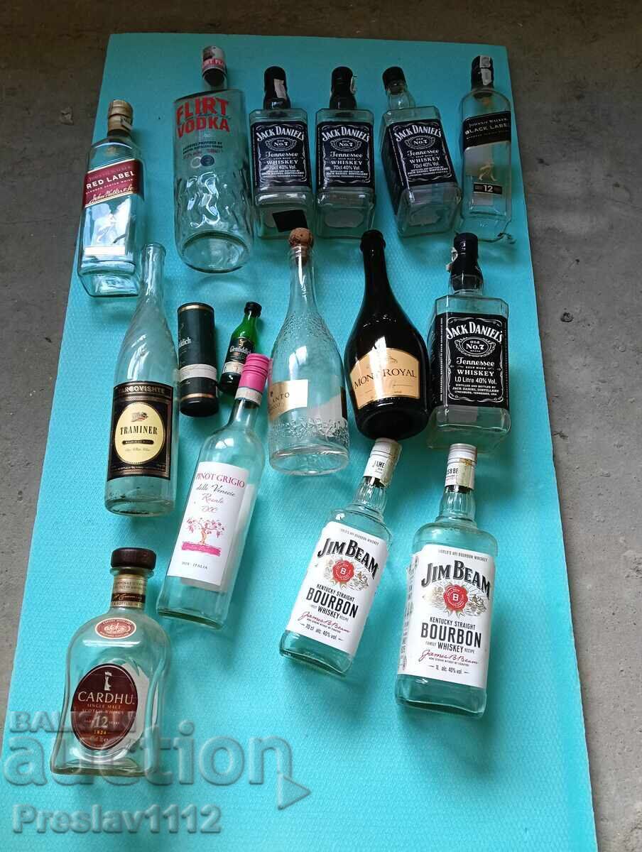 Super Lot 15 Alcohol Bottles