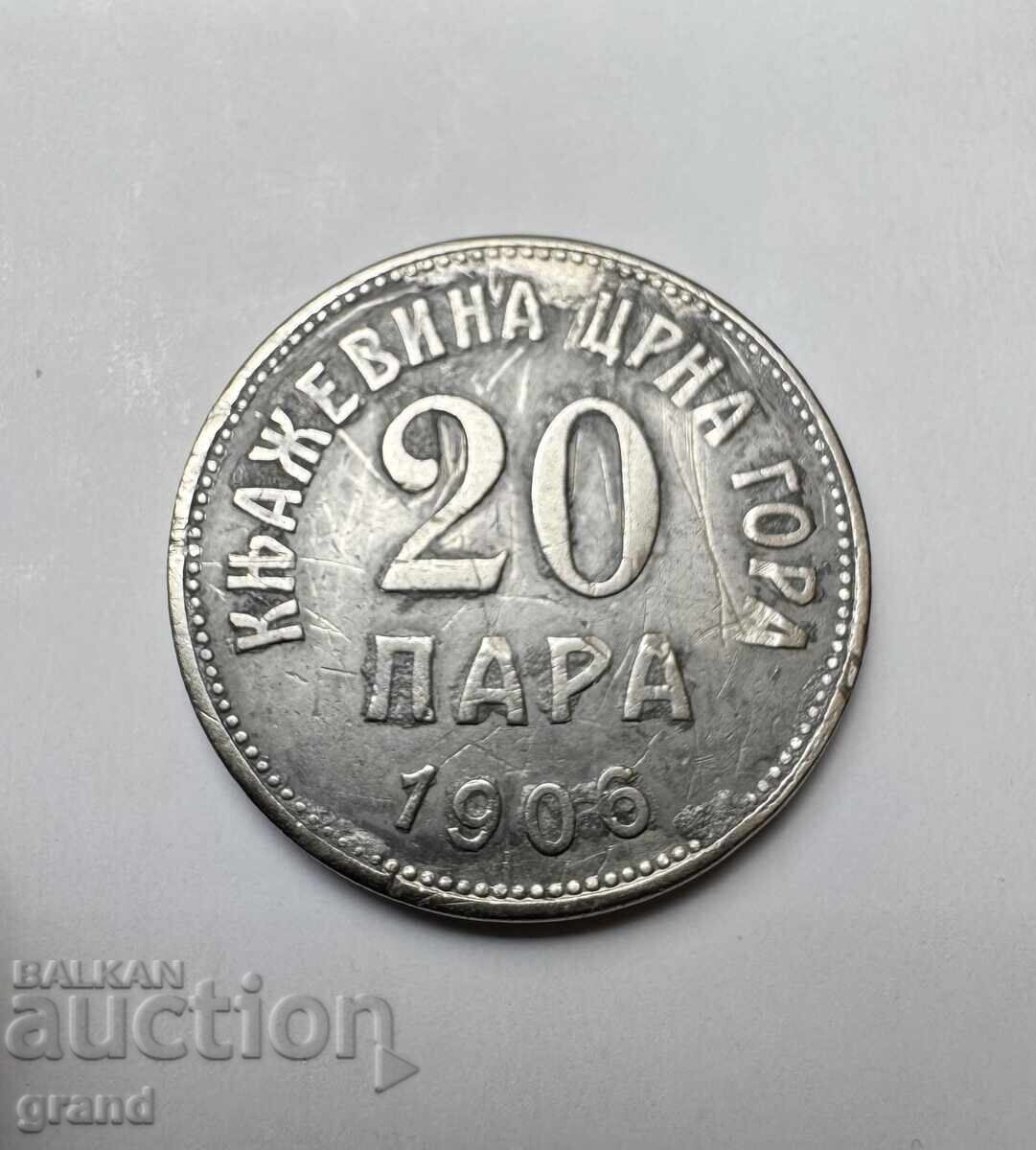 20 de perechi 1906 Muntenegru
